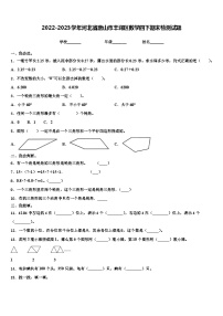 2022-2023学年河北省唐山市丰润区数学四下期末检测试题含解析