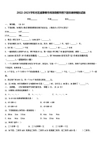 2022-2023学年河北省邯郸市鸡泽县数学四下期末调研模拟试题含解析