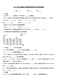 2023年山东省烟台市莱阳市数学四下期末监测试题含解析