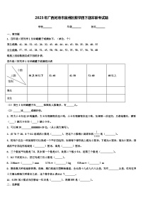 2023年广西河池市宜州区数学四下期末联考试题含解析