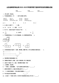 山东省淄博市桓台县2022-2023学年数学四下期末教学质量检测模拟试题含解析