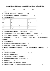 河北省石家庄市藁城区2022-2023学年数学四下期末质量检测模拟试题含解析