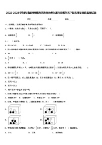 2022-2023学年四川省阿坝藏族羌族自治州九寨沟县数学五下期末质量跟踪监视试题含解析