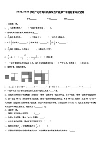 2022-2023学年广元市青川县数学五年级第二学期期末考试试题含解析