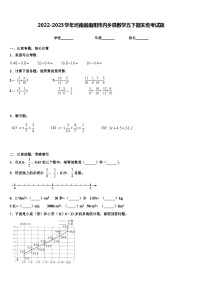 2022-2023学年河南省南阳市内乡县数学五下期末统考试题含解析