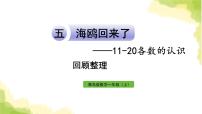 青岛版 (六三制)一年级上册五 海鸥回来了---11-20各数的认识作业课件ppt