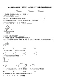 2023届河南省平顶山市新华区、新城区数学五下期末质量跟踪监视试题含解析