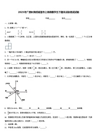 2023年广西壮族防城港市上思县数学五下期末达标测试试题含解析