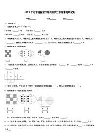 2023年河北省保定市雄县数学五下期末调研试题含解析