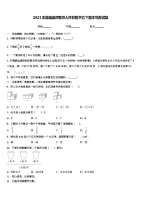 2023年湖南省邵阳市大祥区数学五下期末检测试题含解析