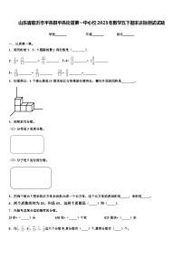 山东省临沂市平邑县平邑街道第一中心校2023年数学五下期末达标测试试题含解析