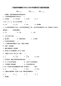 广西百色市靖西市2022-2023学年数学五下期末预测试题含解析