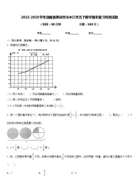 2022-2023学年湖南省娄底市冷水江市五下数学期末复习检测试题含答案