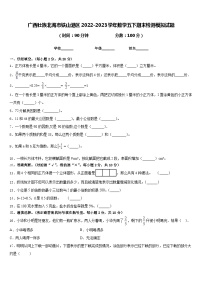 广西壮族北海市铁山港区2022-2023学年数学五下期末检测模拟试题含答案