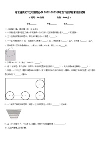 湖北省武汉市万松园路小学2022-2023学年五下数学期末检测试题含答案