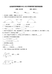 山东省菏泽市鄄城县2022-2023学年数学四下期末预测试题含答案