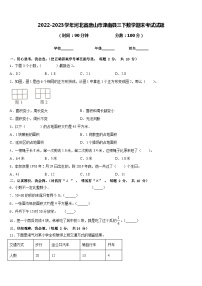 2022-2023学年河北省唐山市滦南县三下数学期末考试试题含答案