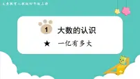 人教版四年级上册1亿有多大教学演示课件ppt