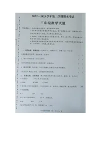 新疆维吾尔自治区喀什地区2022-2023学年三年级下学期期末考试数学试题