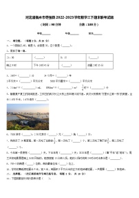 河北省衡水市枣强县2022-2023学年数学三下期末联考试题含答案