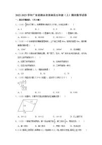 2022-2023学年广东省清远市连南县五年级（上）期末数学试卷