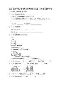 广东省梅州市大埔县2022-2023学年三年级下学期期末数学试卷