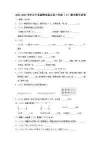 辽宁省盘锦市盘山县2022-2023学年三年级下学期期末数学试卷