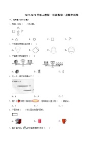 【精品】期中试卷（试题）【普通卷】-数学一年级上册-人教版（含解析）