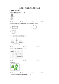 【精品】期中试卷（试题）【重点卷】数学一年级上册-人教版（含解析）