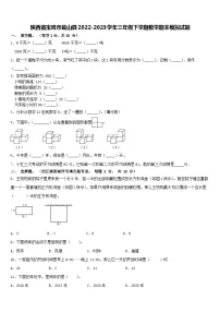 陕西省宝鸡市岐山县2022-2023学年三年级下学期期末模拟数学试题