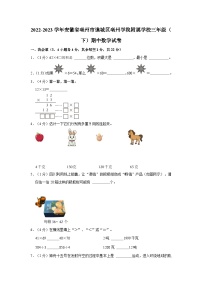 安徽省亳州市谯城区亳州学院附属学校2022-2023学年三年级下学期期中数学试卷