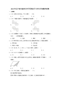 辽宁省大连市甘井子区周水子小学2022-2023学年六年级下学期期末数学试卷