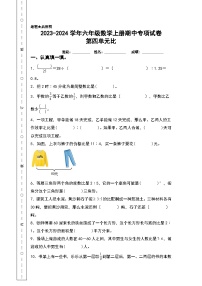 人教版2023-2024学年六年级数学上册期中专项试卷：第四单元比（含答案）（A4卷）