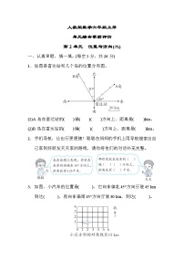 人教版数学六上 第2单元测评（含答案）