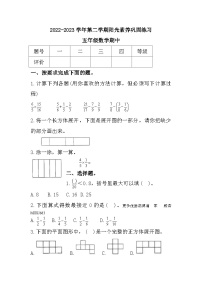 广东省深圳市宝安区振兴学校2022-2023学年五年级下学期期中素养练习数学试题