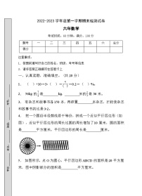 期末达标测试卷（试题）六年级上册数学人教版 (5)