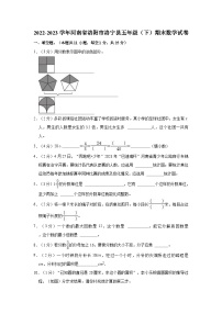 2022-2023学年河南省洛阳市洛宁县五年级（下）期末数学试卷