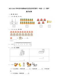 贵州省黔南布依族苗族自治州龙里县学区联考2023-2024学年一年级上学期期中数学试卷