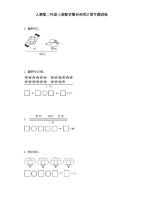 2023-2024年人教版二年级上册数学期末列式计算专题训练