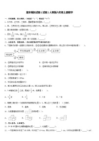 期末模拟试题（试题）-六年级上册数学人教版2