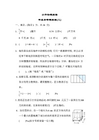 小升初模拟卷 （试题）-苏教版数学六年级下册