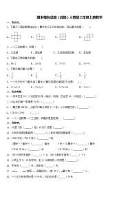 期末模拟试题（试题）人教版三年级上册数学