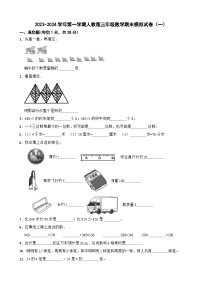 期末模拟卷（试题）-三年级上册数学人教版