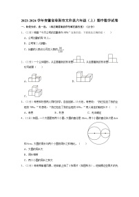 安徽省阜阳市太和县2023-2024学年六年级上学期期中数学试卷