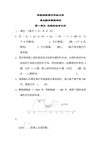 小学数学一 负数的初步认识达标测试