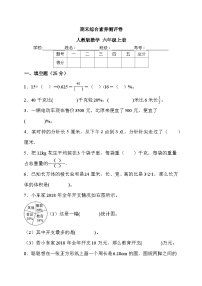 期末综合素养测评卷（试题）人教版六年级上册数学