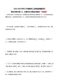 专题13：分数和百分数应用综合“拓展版”-2023-2024学年六年级数学上册期末专项复习（人教版）