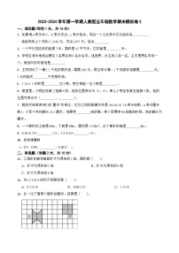 甘肃省武威市凉州区2023-2024学年五年级上学期数学期末模拟试卷