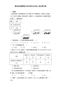 期末经典题型练习卷-2023-2024学年数学五年级上册北师大版