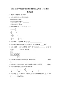 河北省石家庄市桥西区2022-2023学年五年级下学期期末数学试卷